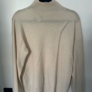 Oak and fort beige cashmere sweater